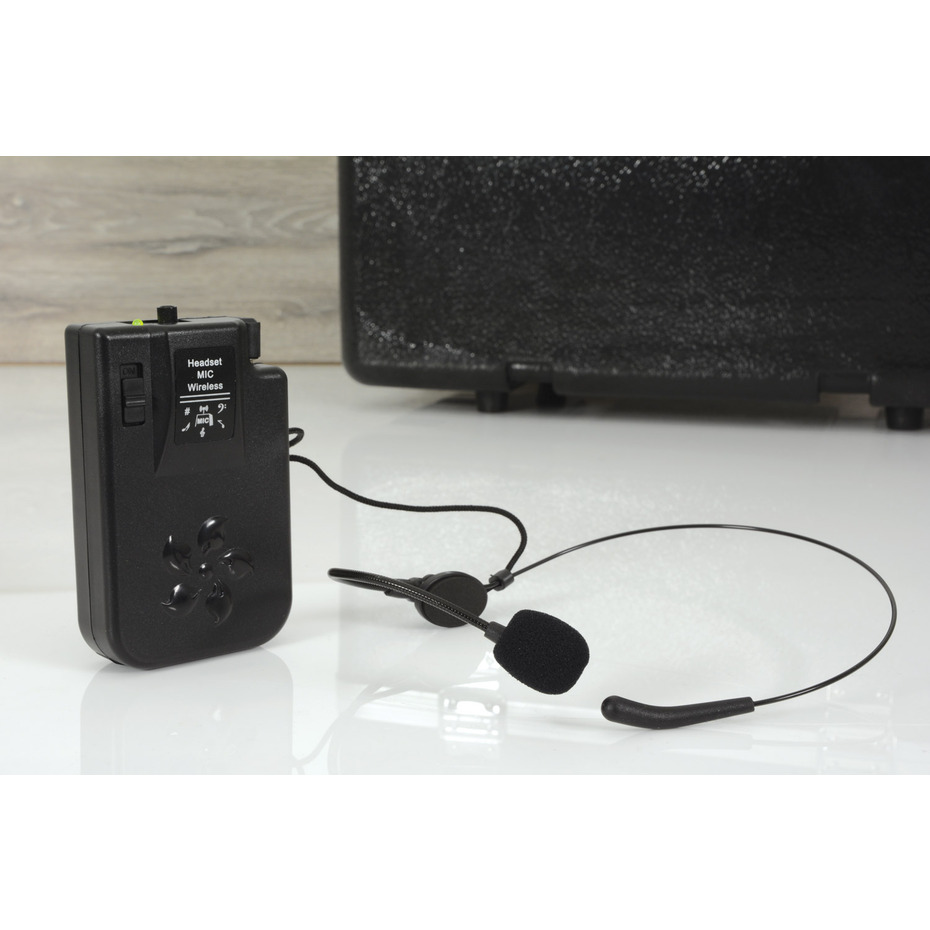 QTX Headset Microphone for Busker, Quest & PAL 175.0 MHz