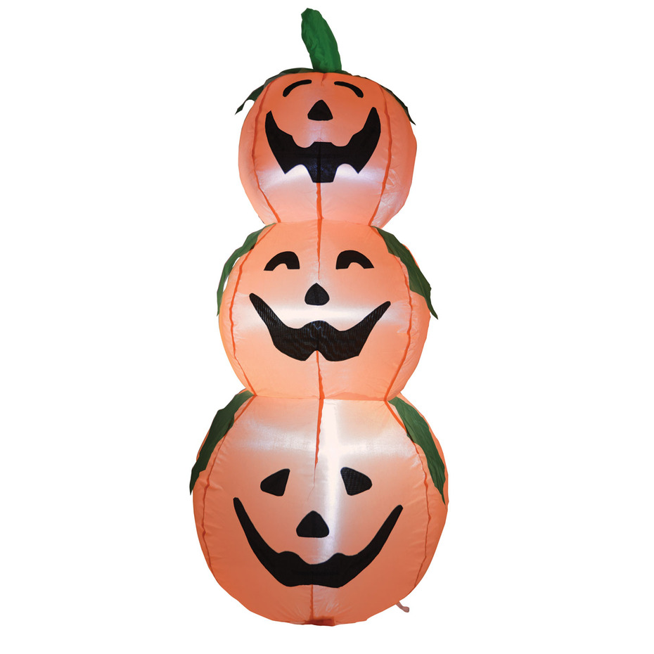 QTX Halloween Inflatable 3 Pumpkins