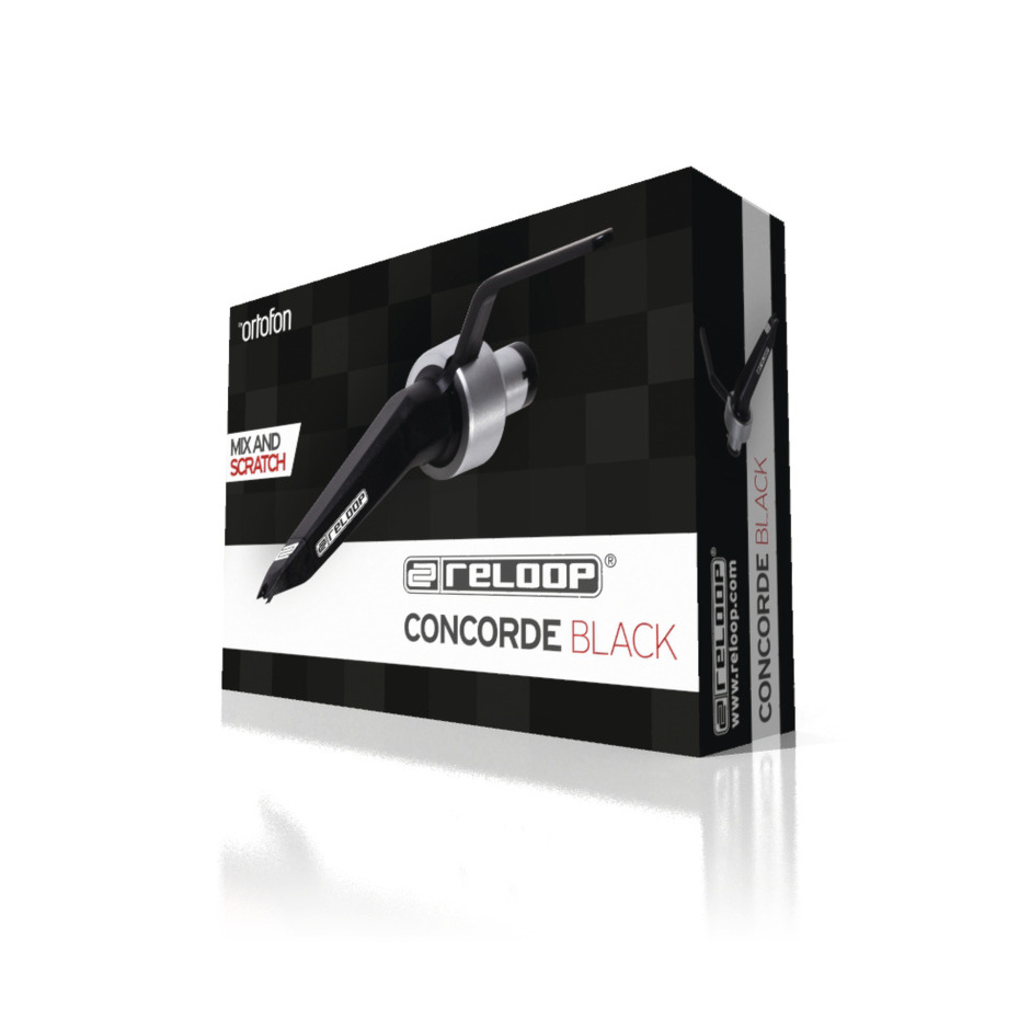 Reloop Concorde Black Cartridge & Stylus