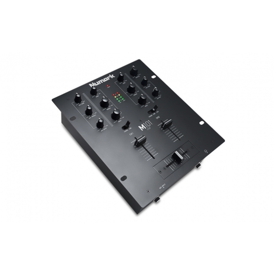 Reloop RP-2000 MKII Turntables & Numark M101 USB Black Mixer Package