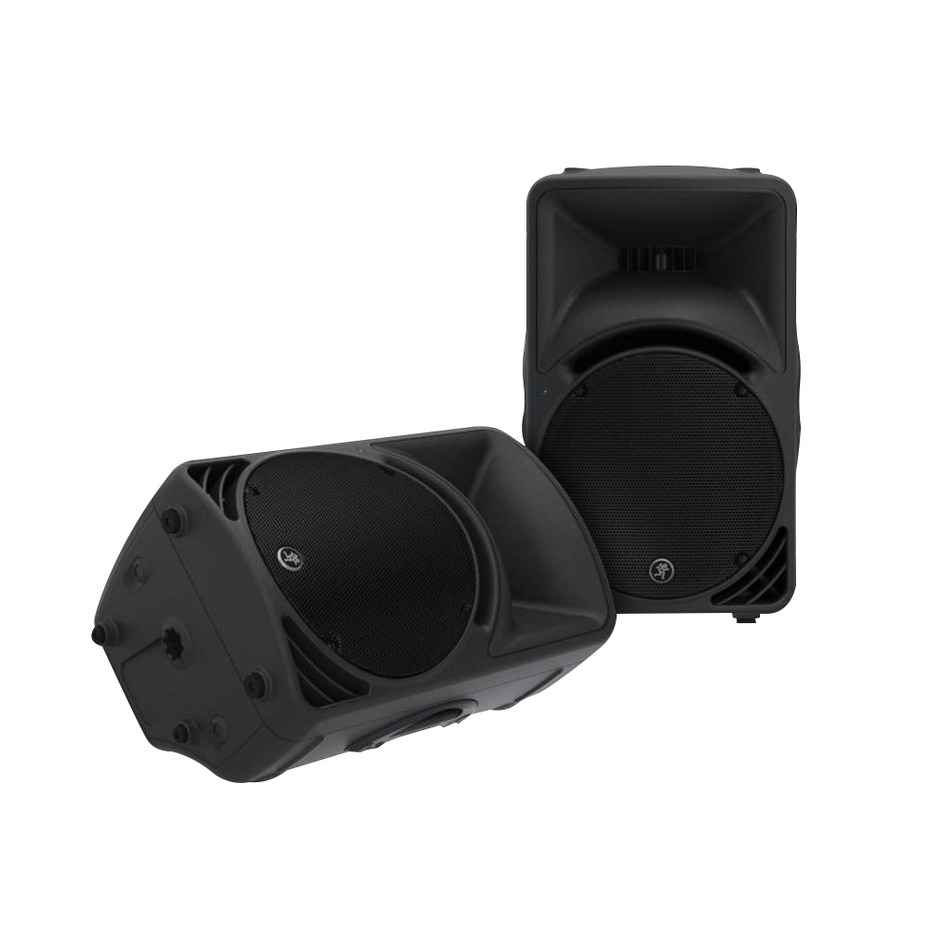 Mackie SRM450 v3 (Pair) with Speaker Stands and Cabels