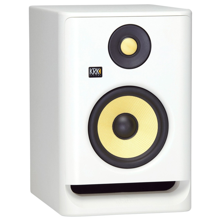KRK RP8 G4 8" Studio Monitor White Noise