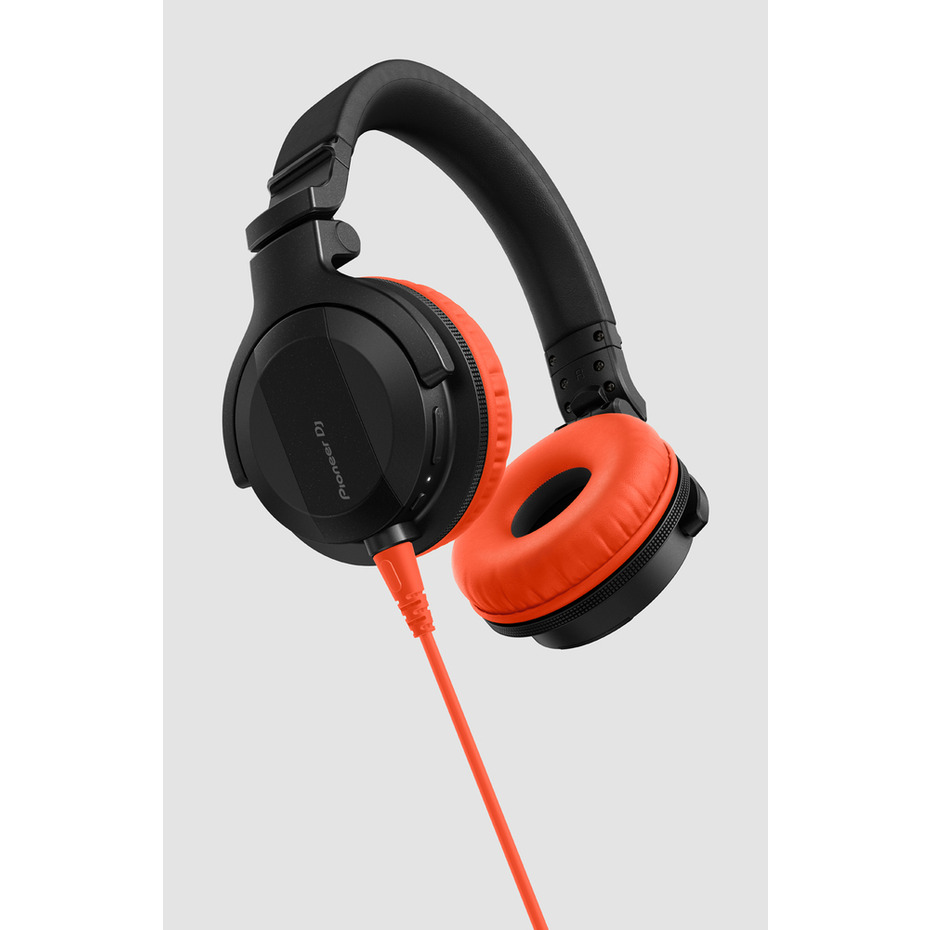 Pioneer HDJ-CUE1 Headphones With Orange Accessory Pack