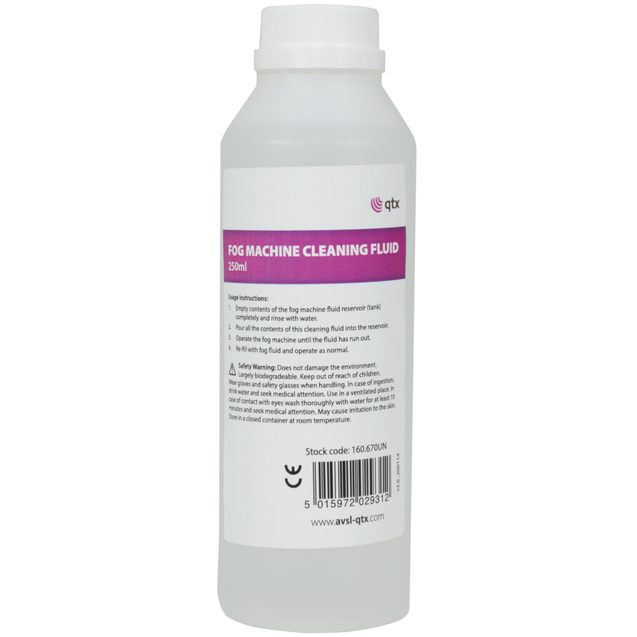 QTX Fog Machine Cleaner