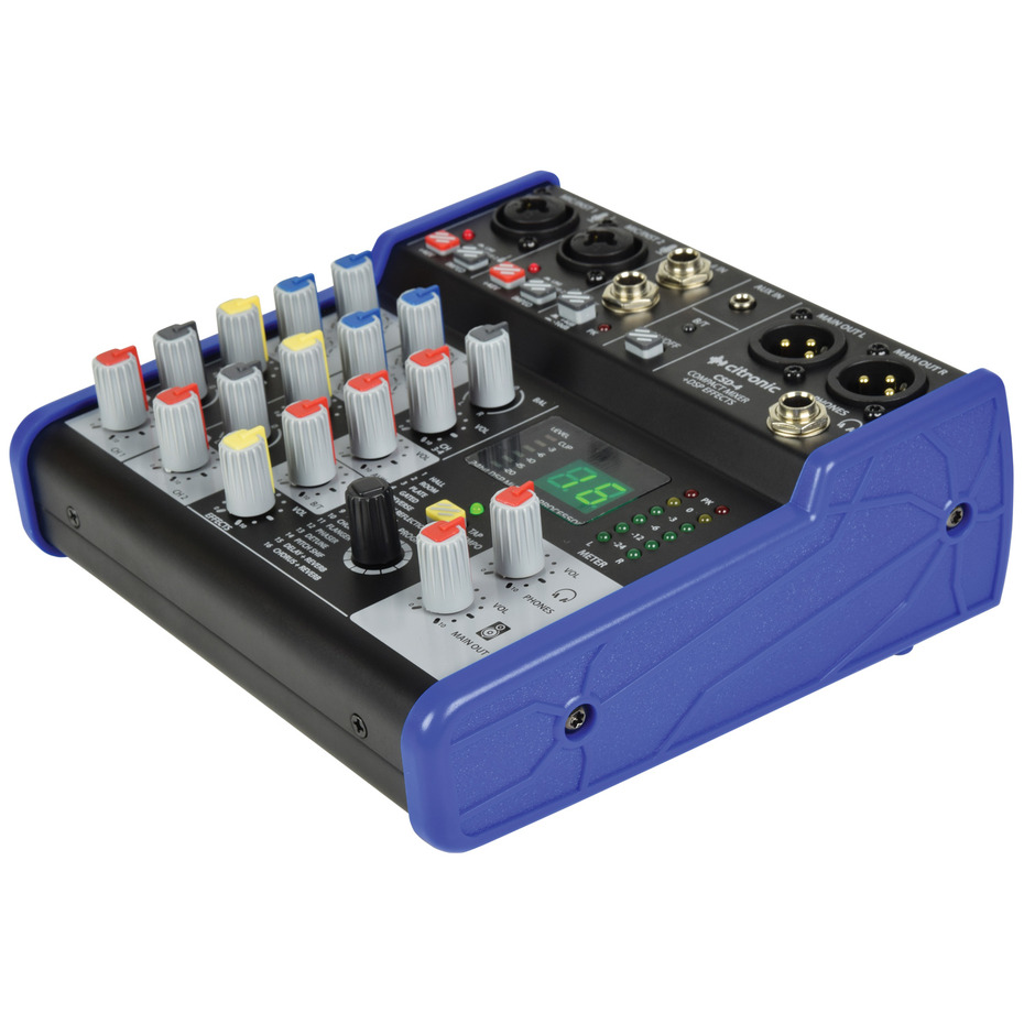 Citronic CSD-4 Compact Mixer with BT & DSP Effects