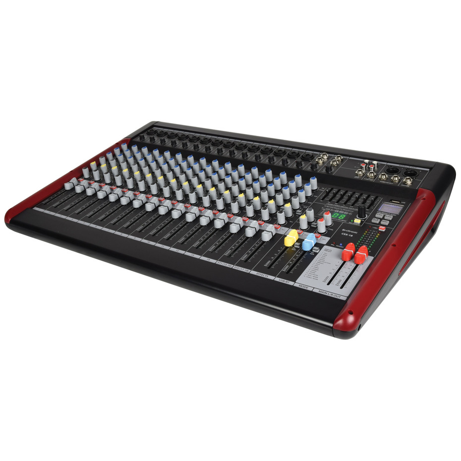 Citronic CSX-18 Live Mixer with USB/BT Player + DSP Effects