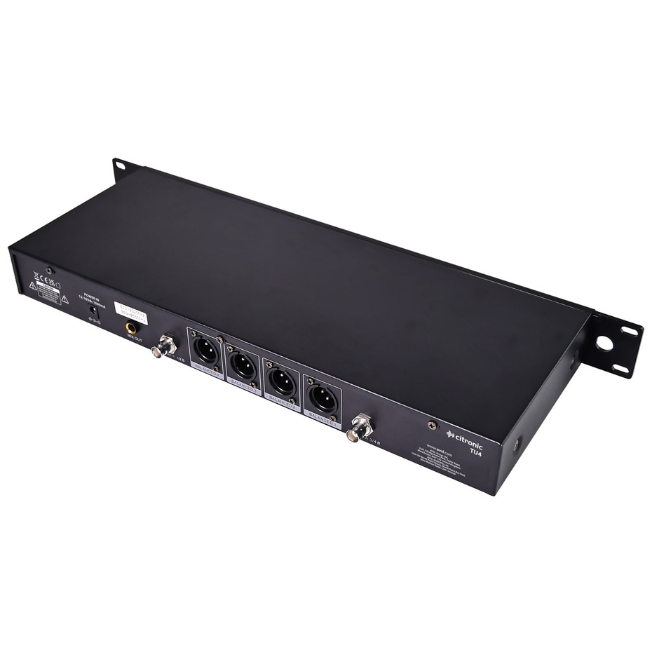 Citronic TU4 -H Quad PLL Mix Set 4 handheld