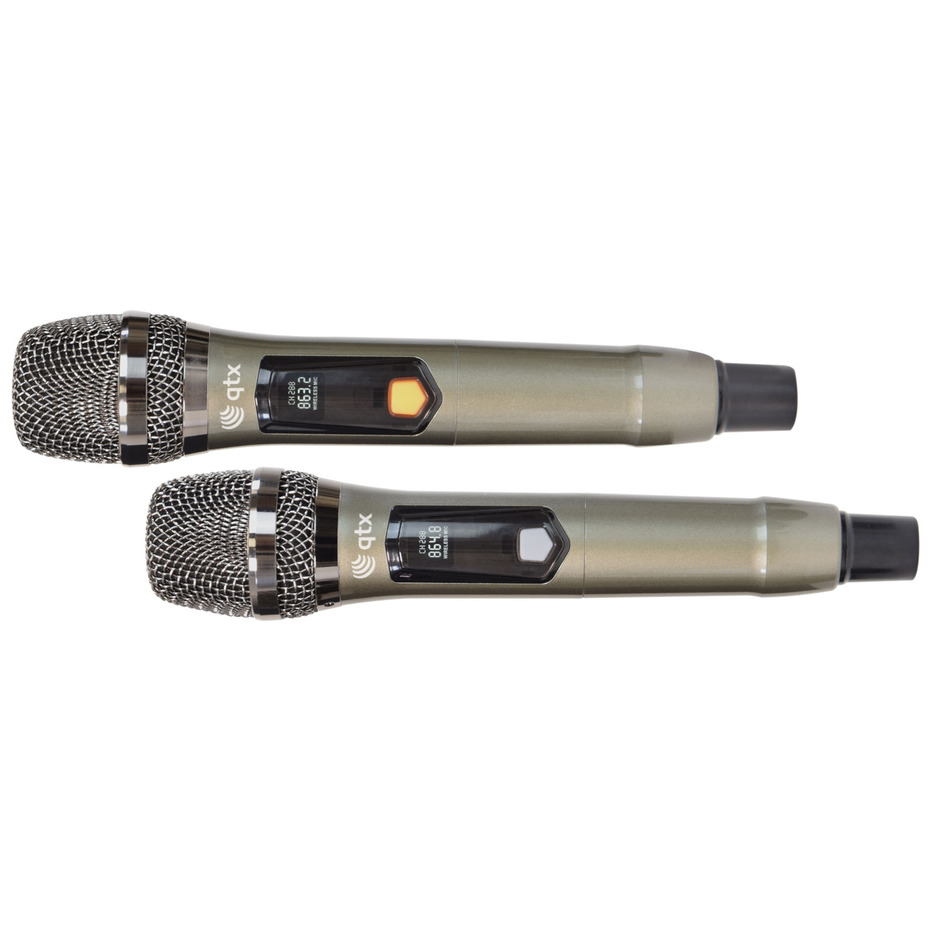 QTX J-MIC Dual UHF Handheld System