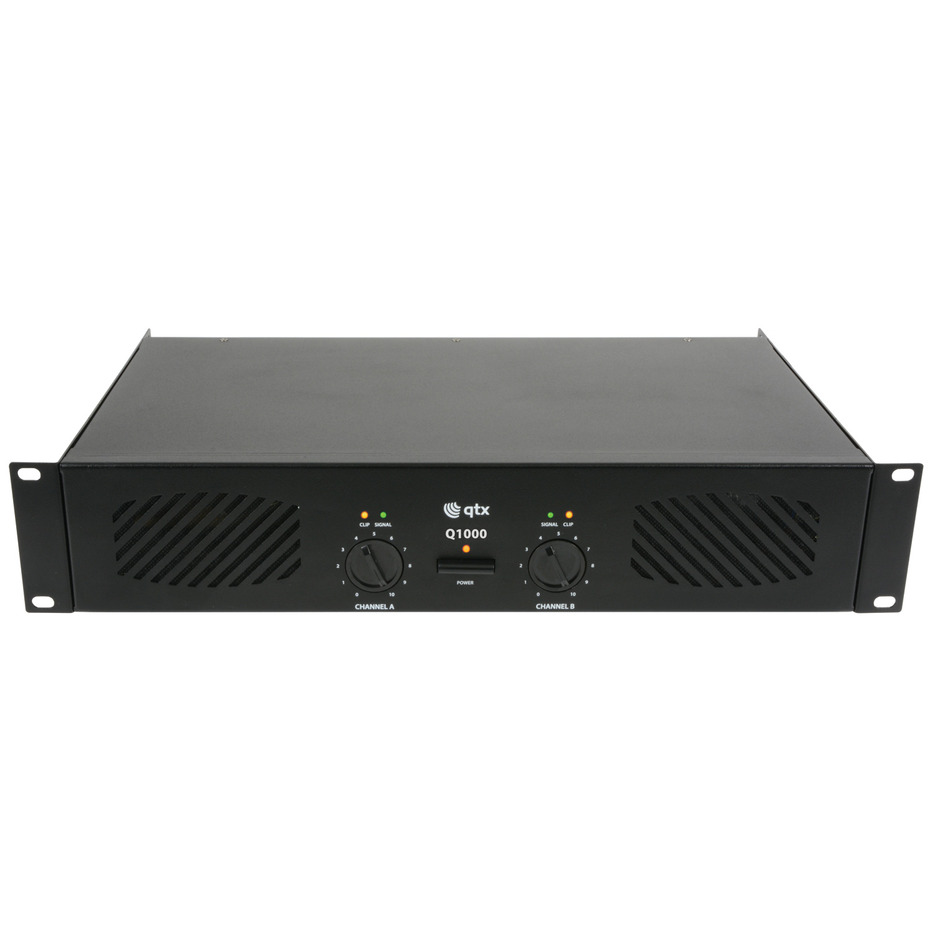 QTX Q1000 Stereo Power Amplifier