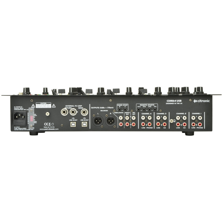 Citronic CDM8:4 USB Mixer