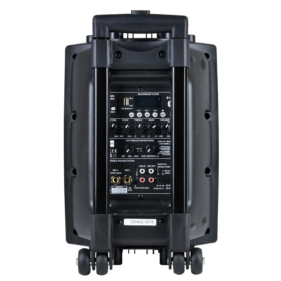 QTX QR8PA Portable PA