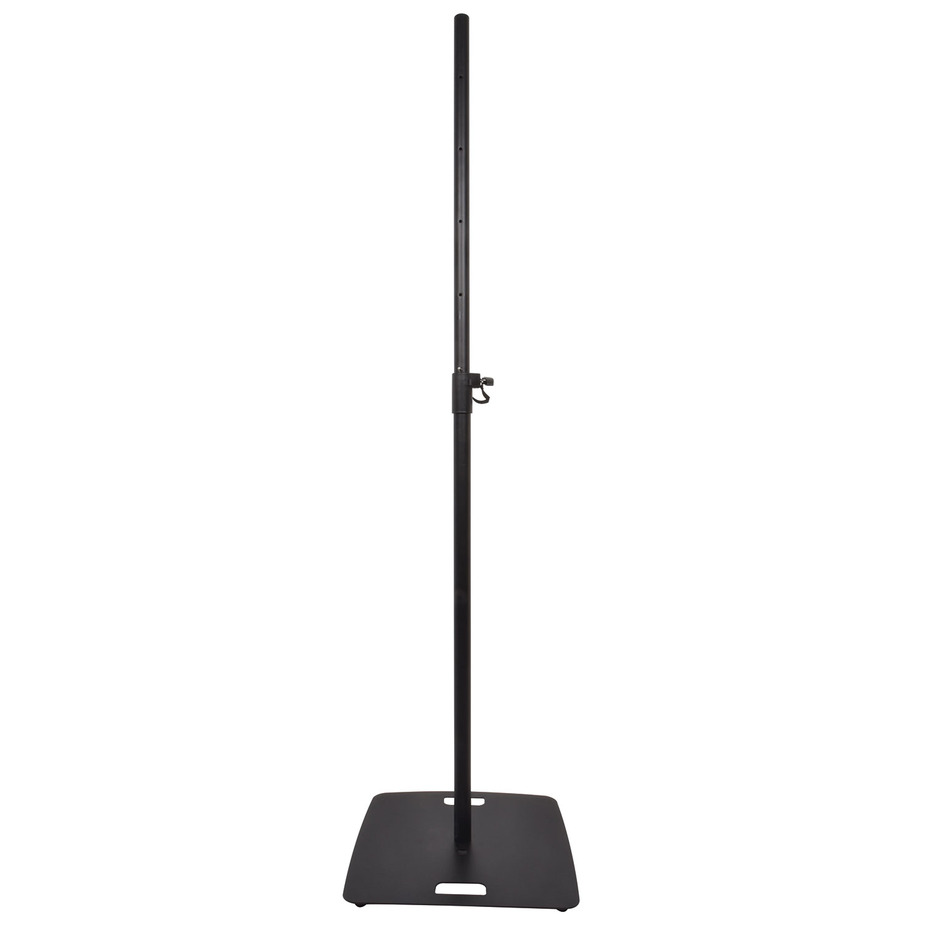 QTX Speaker Stand with Square Base Black