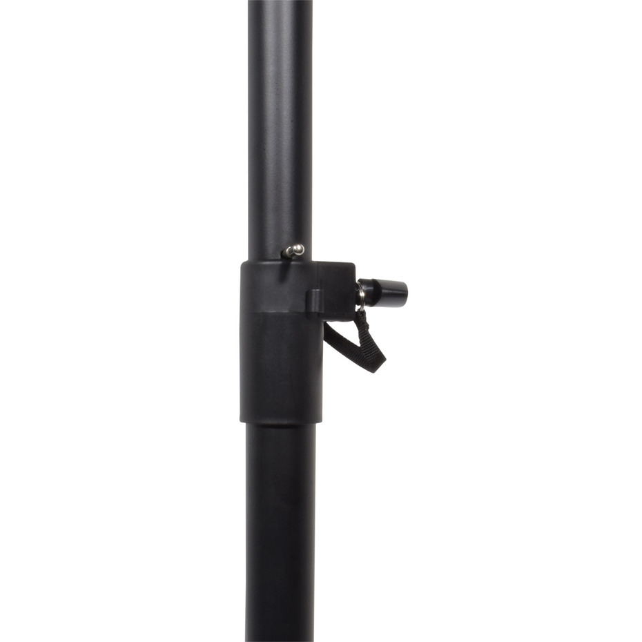 QTX Speaker Stand with Square Base Black