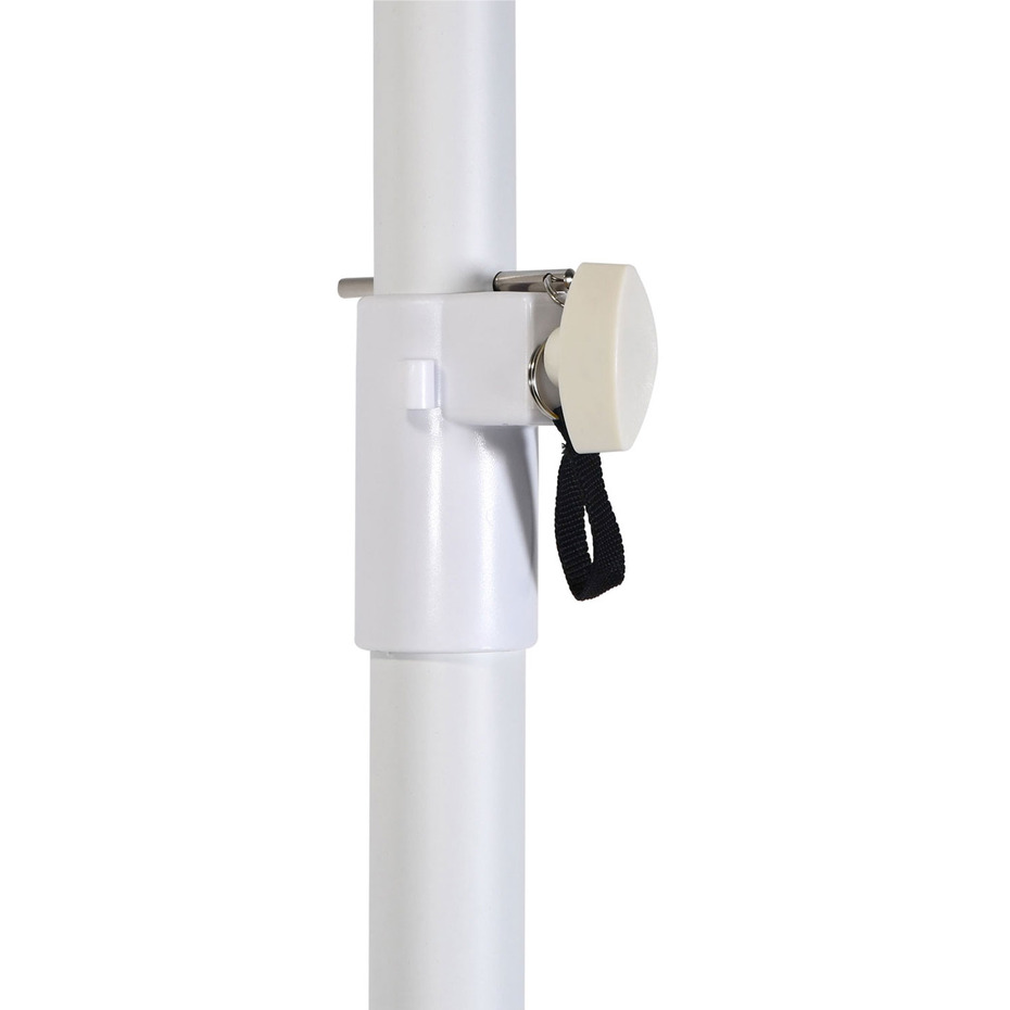 QTX Speaker Stand with Square Base White