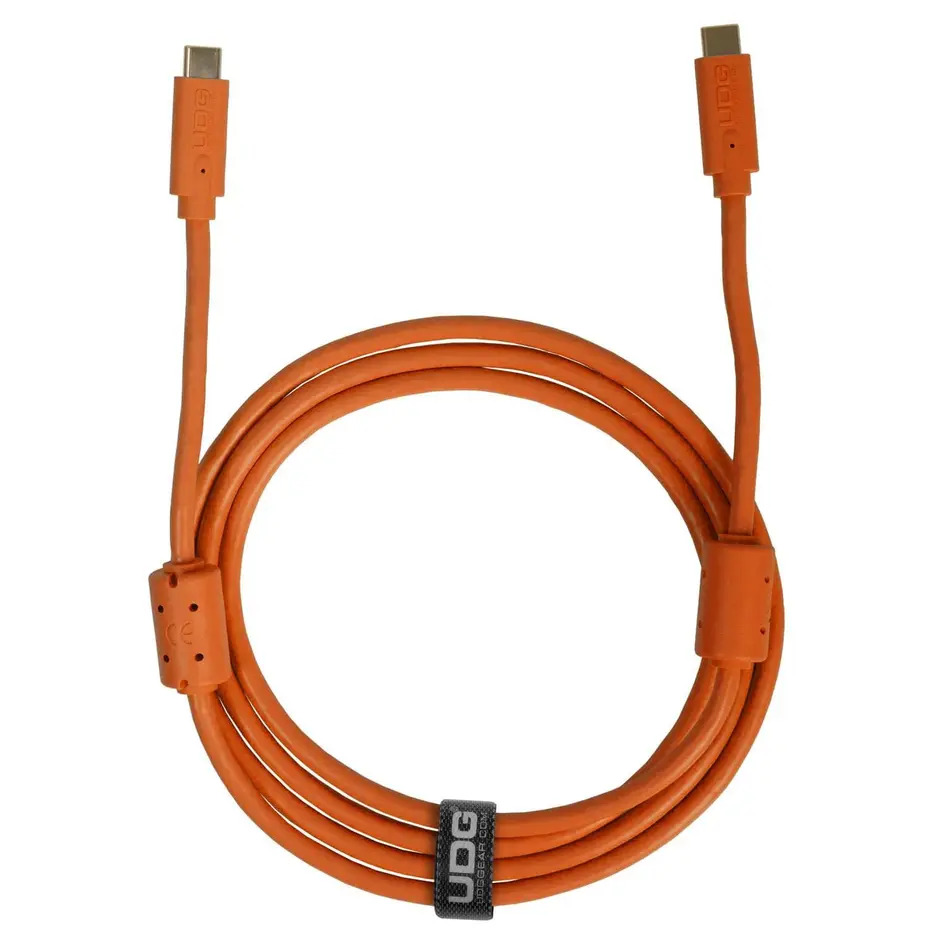 UDG Ultimate Audio Cable USB 3.2 C-C Orange Straight 1.5m