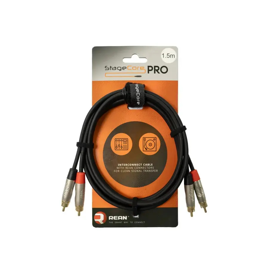 StageCore PRO iPRO300 6.3mm Stereo Jack - 2x RCA Jacks 