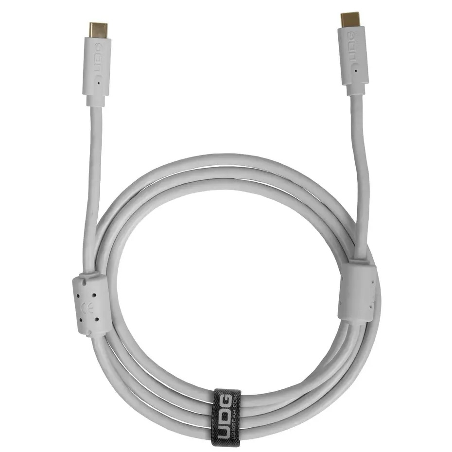 UDG Ultimate Audio Cable USB 3.2 C-C White Straight 1.5m
