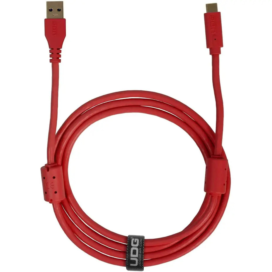 UDG Ultimate Audio Cable USB 3.0 C-A Red Straight 1.5m