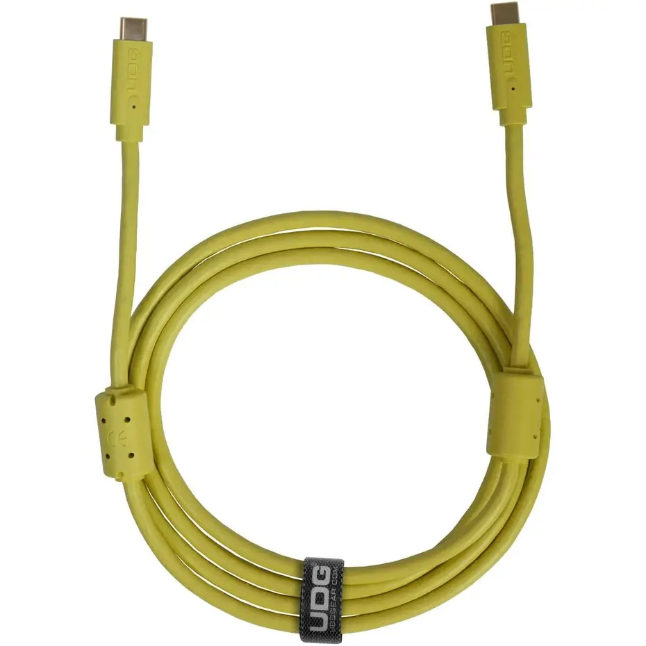 UDG Ultimate Audio Cable USB 3.2 C-C Yellow Straight 1.5m