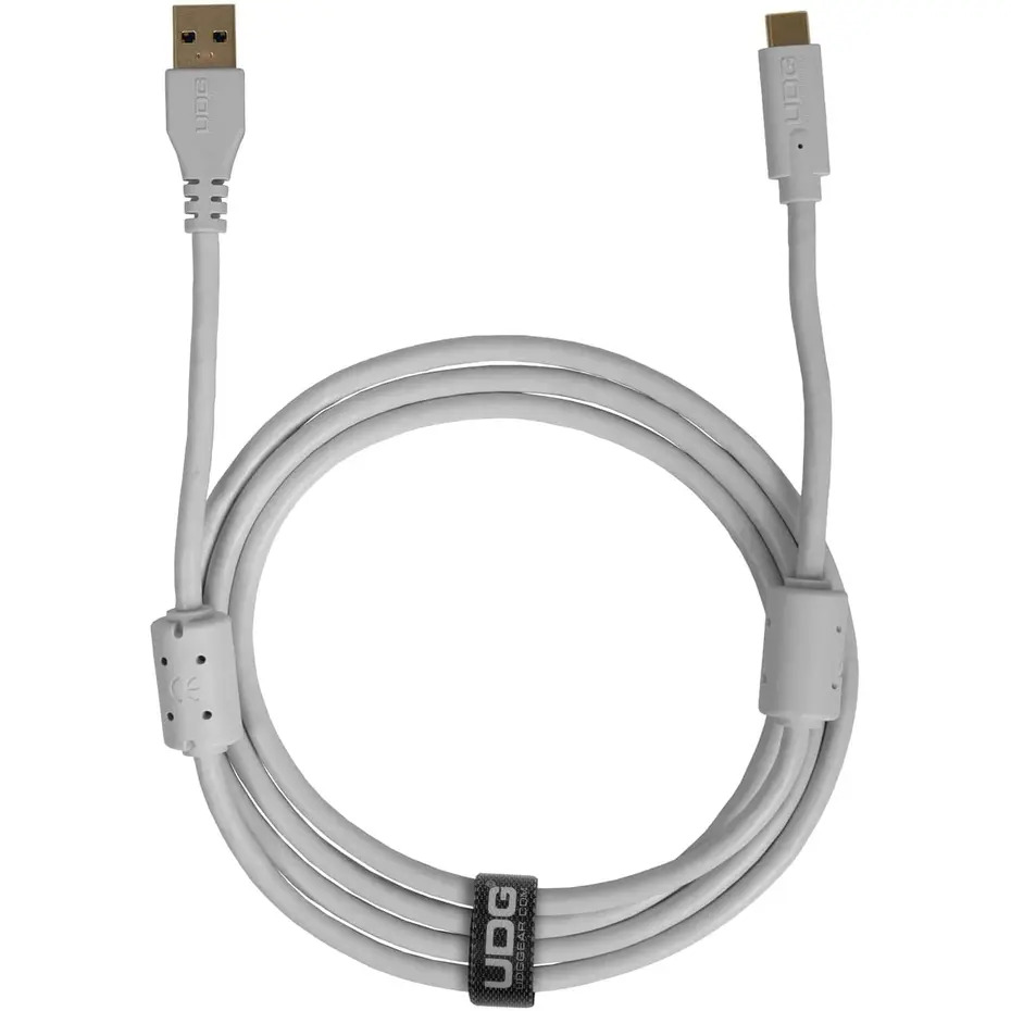 UDG Ultimate Audio Cable USB 3.0 C-A White Straight 1.5m