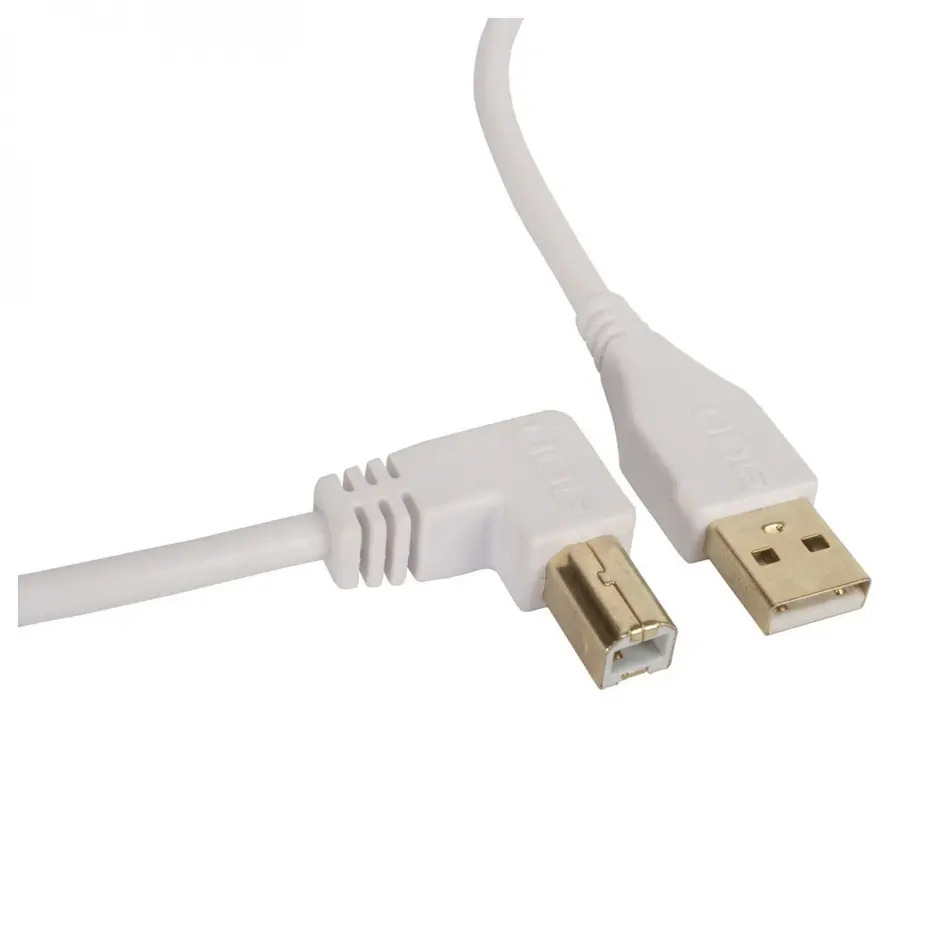 UDG Ultimate Audio Cable USB 2.0 A-B White Angled 3M