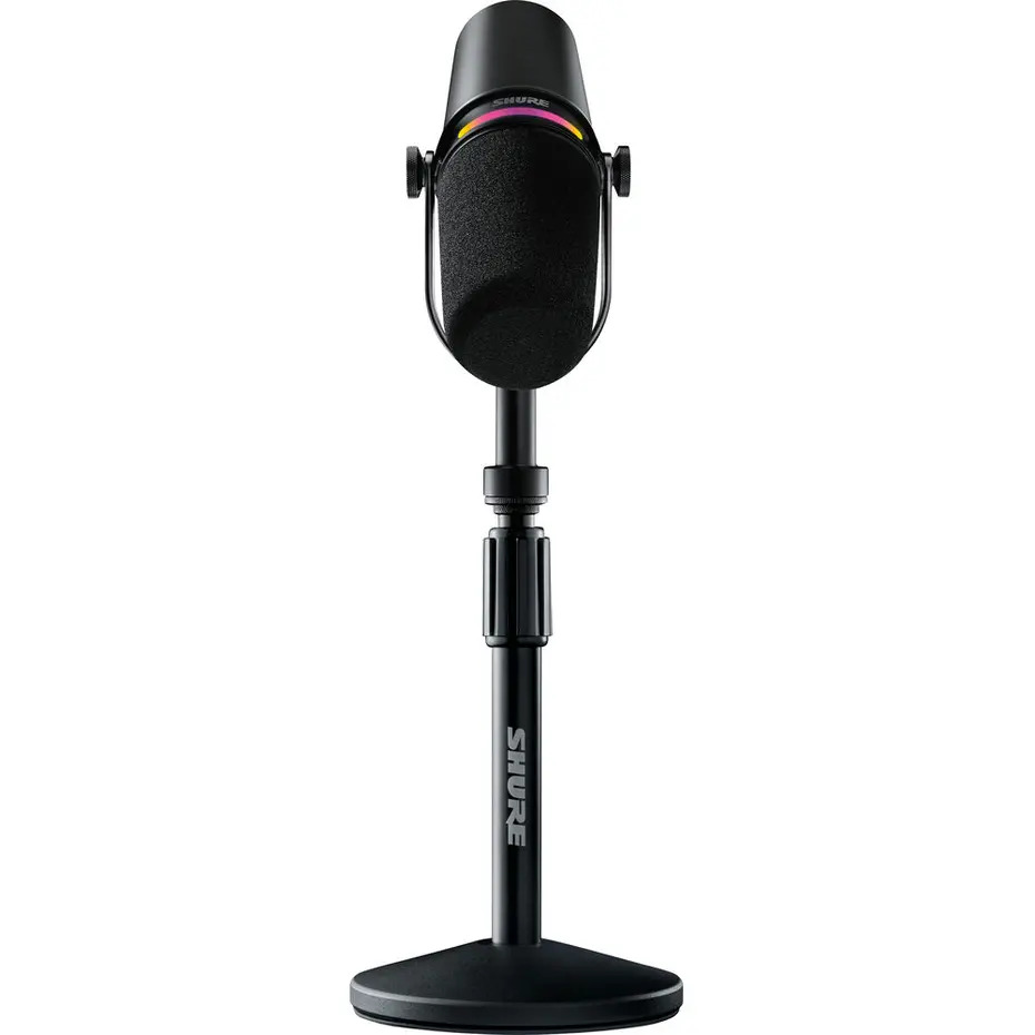 Shure MV7+ Podcast Microphone With Desktop Stand