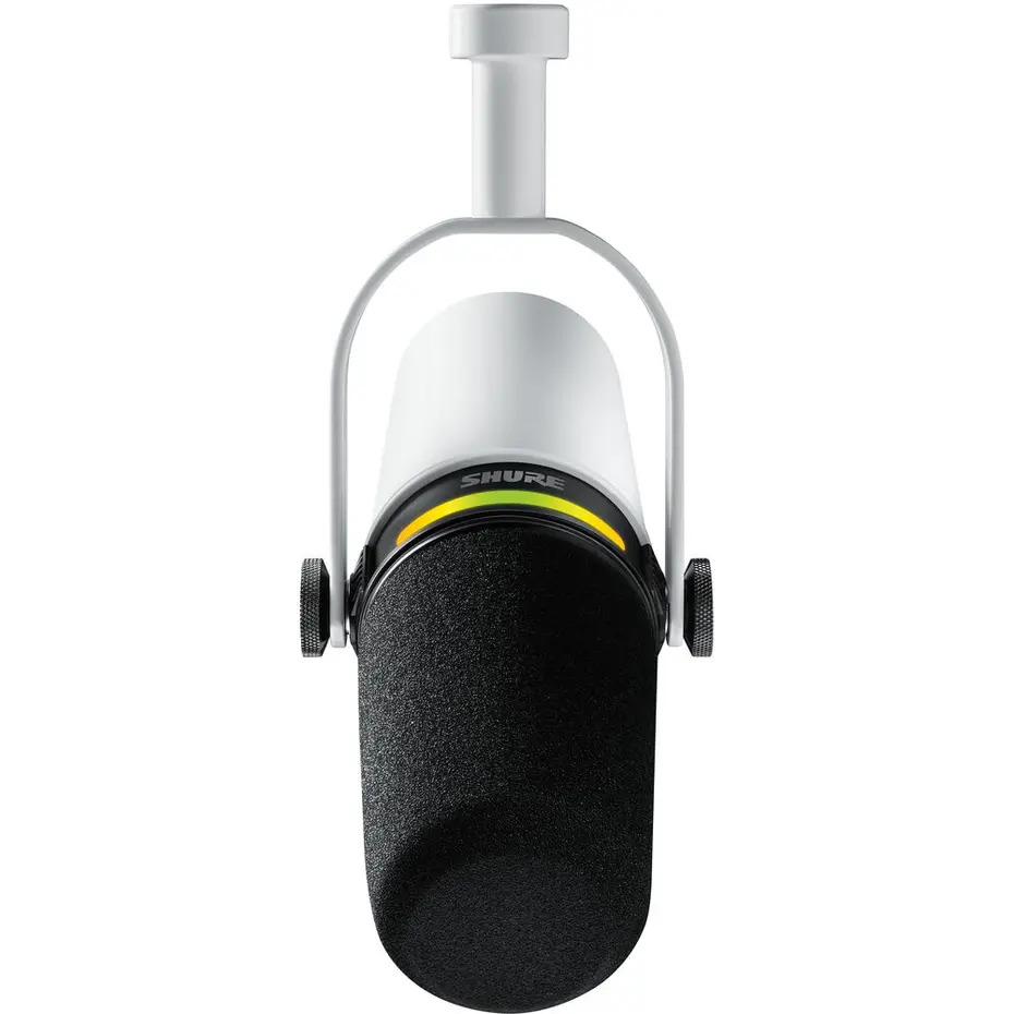 Shure MV7+ Podcast Microphone (White)