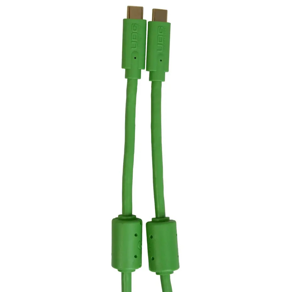 UDG Ultimate Audio Cable USB 3.2 C-C Green Straight 1.5m
