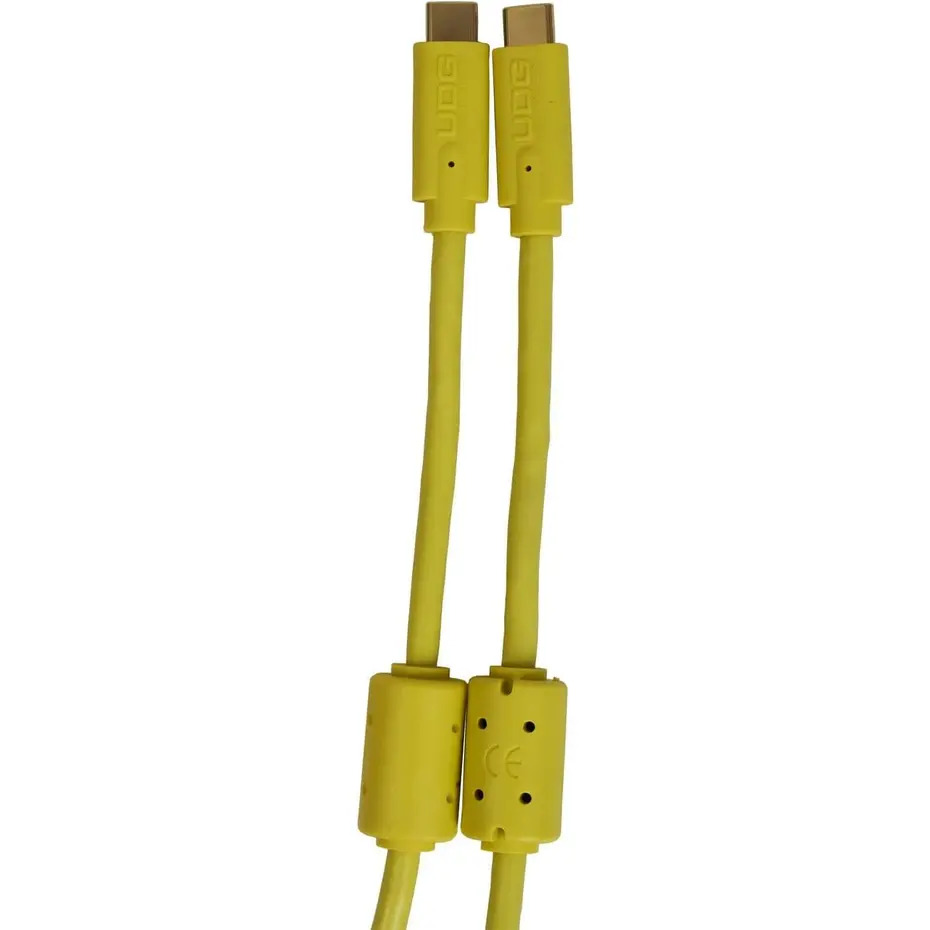 UDG Ultimate Audio Cable USB 3.2 C-C Yellow Straight 1.5m