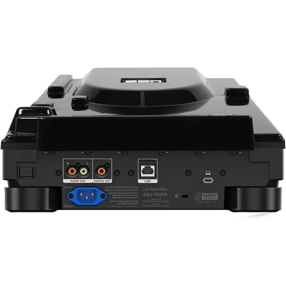 UDG Ultimate AlphaTheta CDJ-3000X Equipment Cover Black