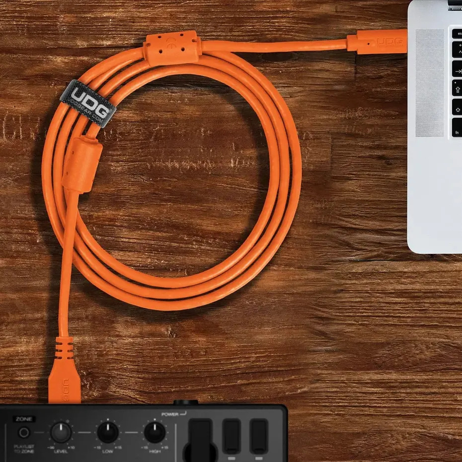 UDG Ultimate Audio Cable USB 3.0 C-A Orange Straight 1.5m