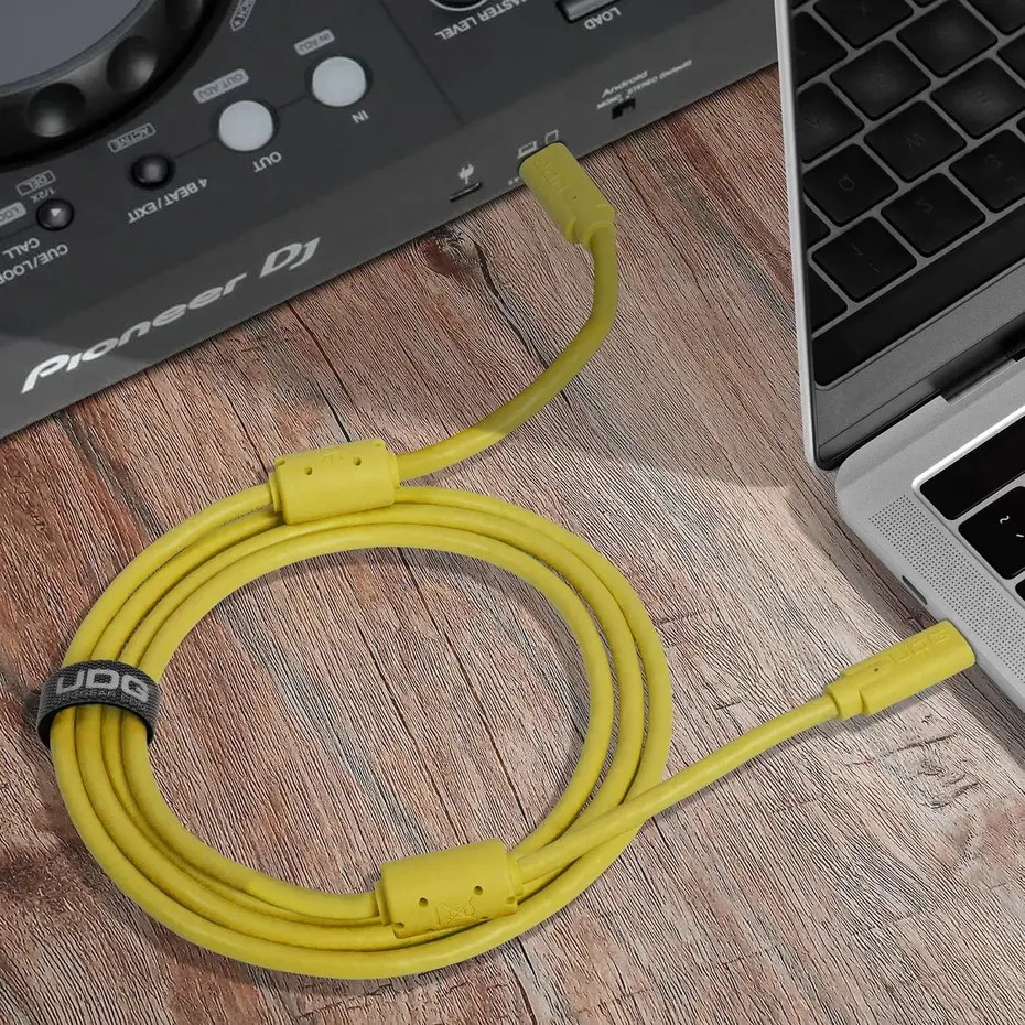 UDG Ultimate Audio Cable USB 3.2 C-C Yellow Straight 1.5m