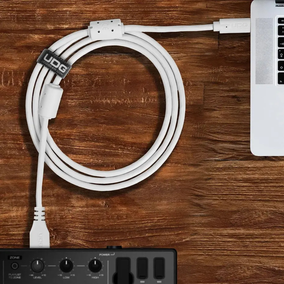 UDG Ultimate Audio Cable USB 3.0 C-A White Straight 1.5m