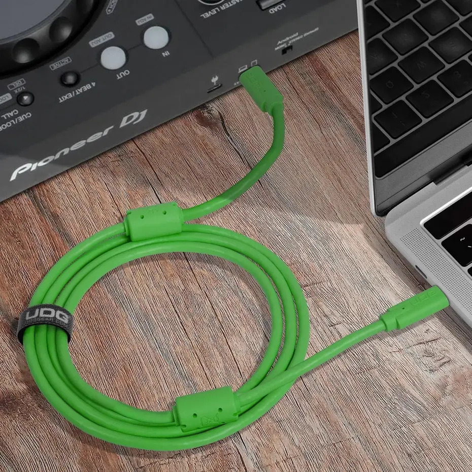 UDG Ultimate Audio Cable USB 3.2 C-C Green Straight 1.5m
