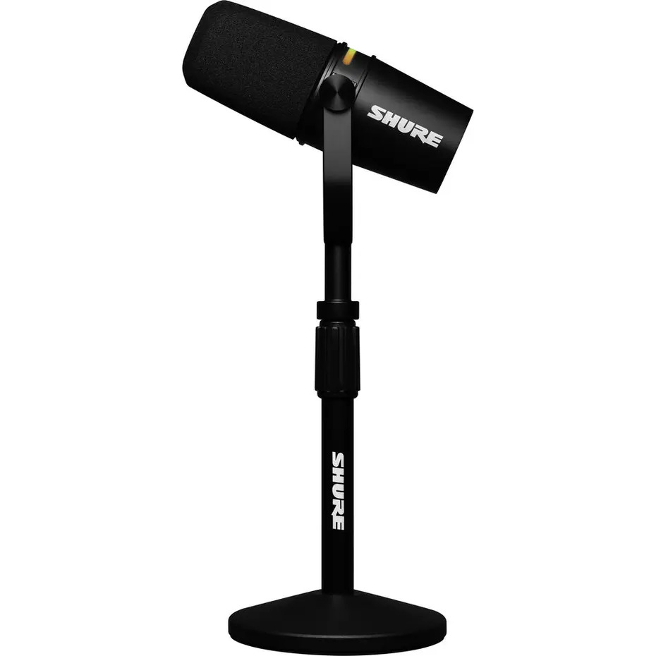Shure MV7+ Podcast Microphone With Desktop Stand