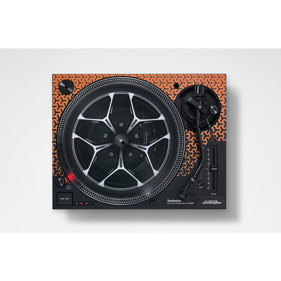 Technics SL-1200M7B-O - Lamborghini Special Edition - Orange