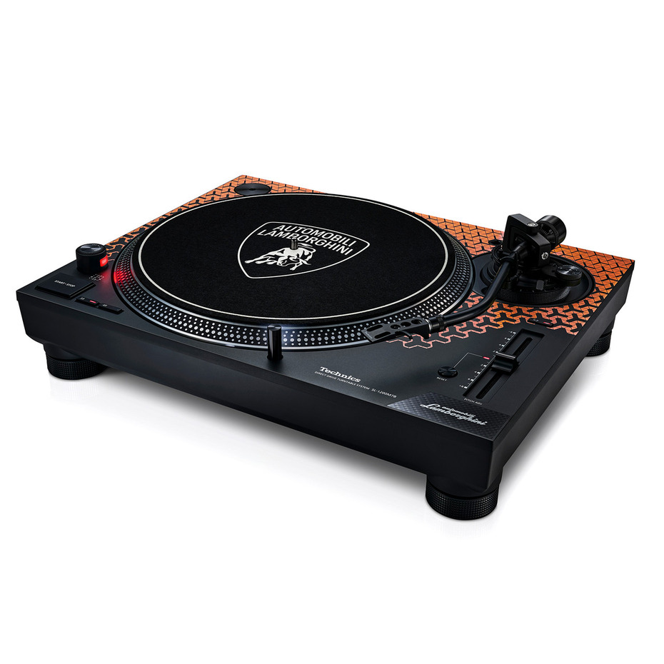 Technics SL-1200M7B-O - Lamborghini Special Edition - Orange