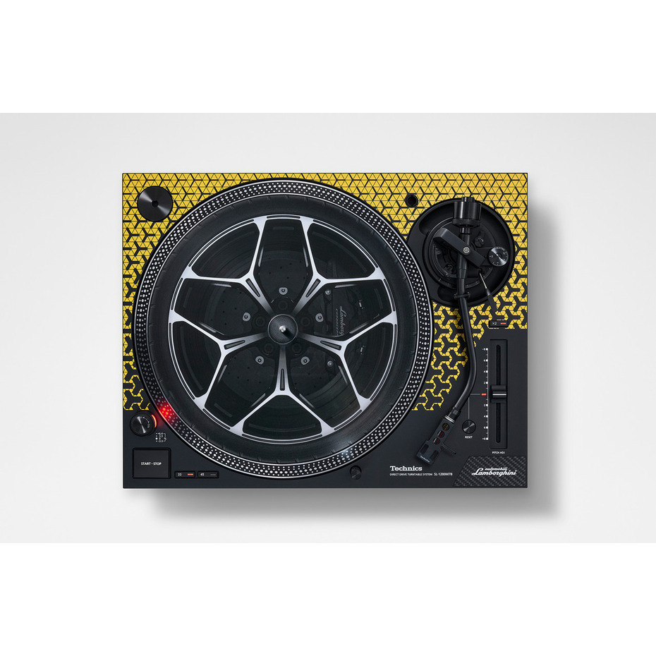 Technics SL-1200M7B-Y - Lamborghini Special Edition - Yellow