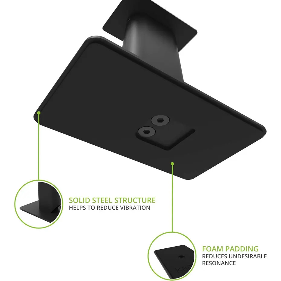 Kanto SP9 Desktop Speaker Stands 9" - Black