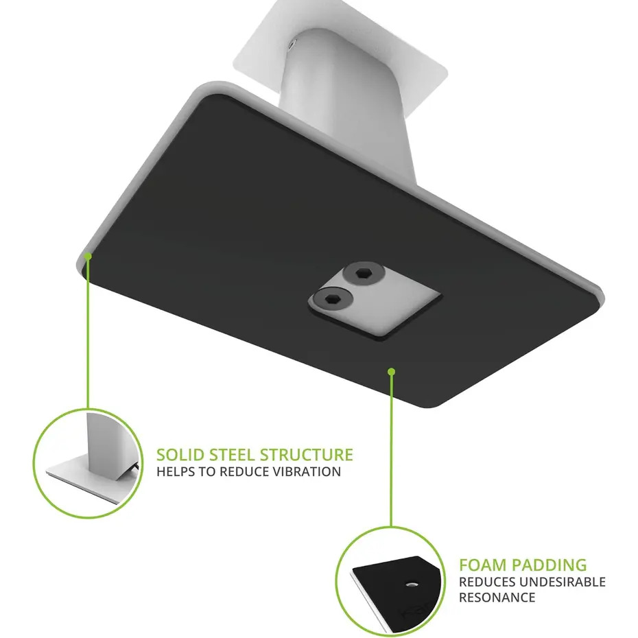 Kanto SP9 Desktop Speaker Stands 9" - White