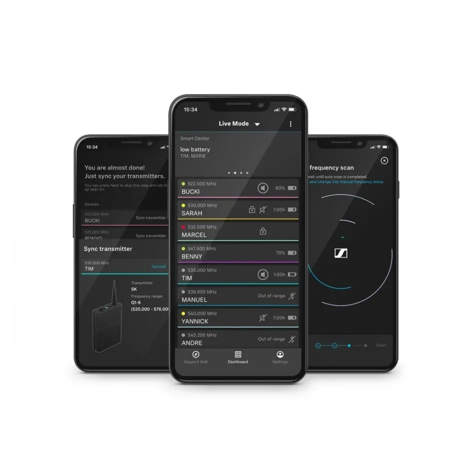 Sennheiser EW-D ME2 Wireless Lavalier Set (U1/5)