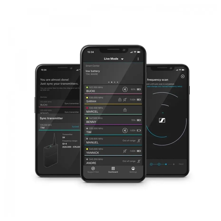 Sennheiser EW-D ME3 Wireless Headset Set (U1/5)