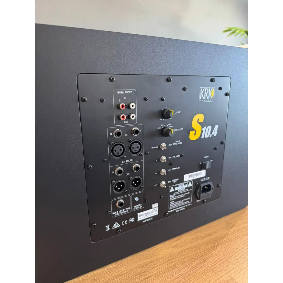 KRK S10.4 10" Studio Subwoofer (B-Stock) 