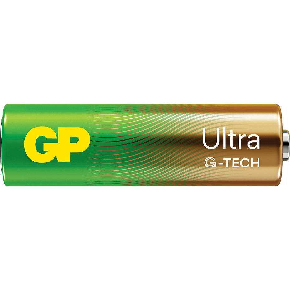 GP Ultra Alkaline AA Batteries 4 Pack