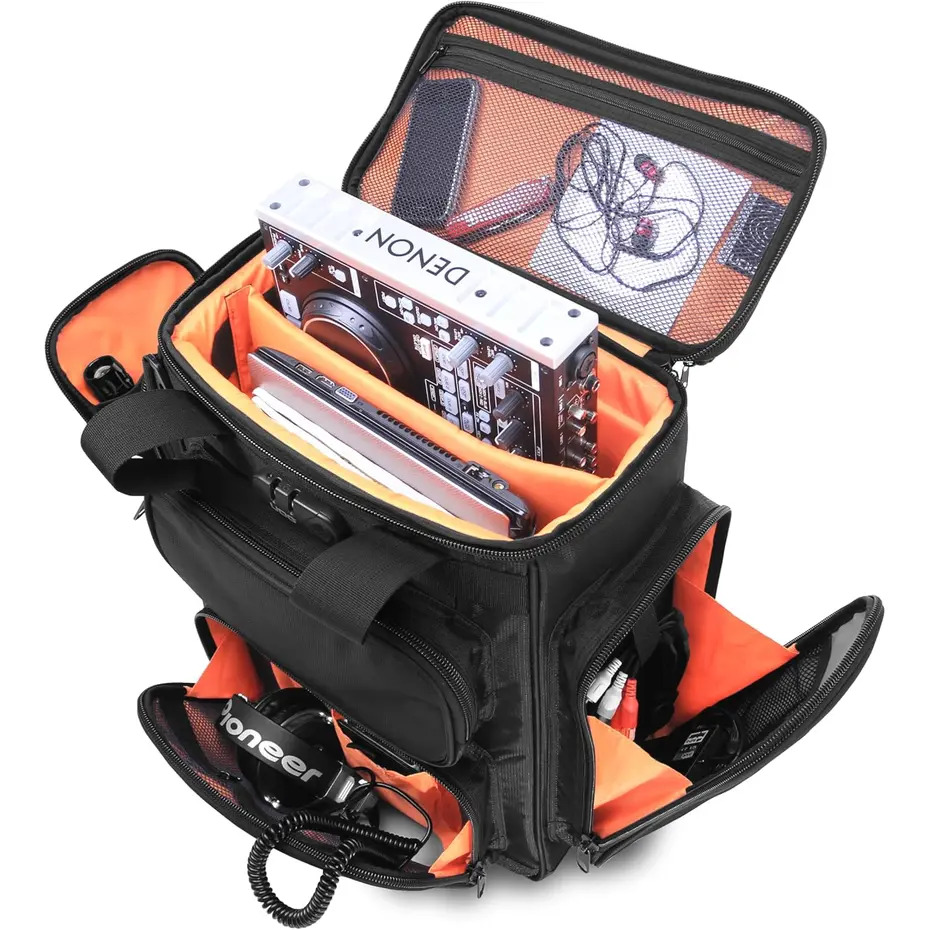 UDG Ultimate Producer Bag Large Black/Orange Inside