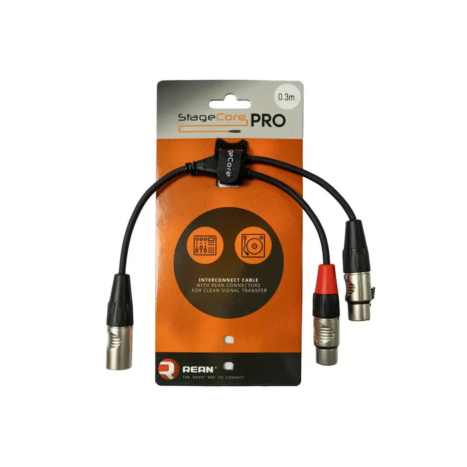 Stagecore iPRO930 REAN 1x Male XLR 2x Female XLR