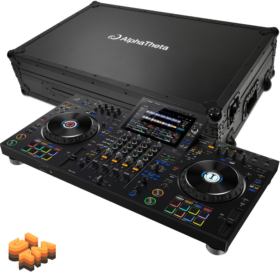 AlphaTheta XDJ-AZ + FLT-XDJAZ Flightcase for XDJ-AZ Bundle