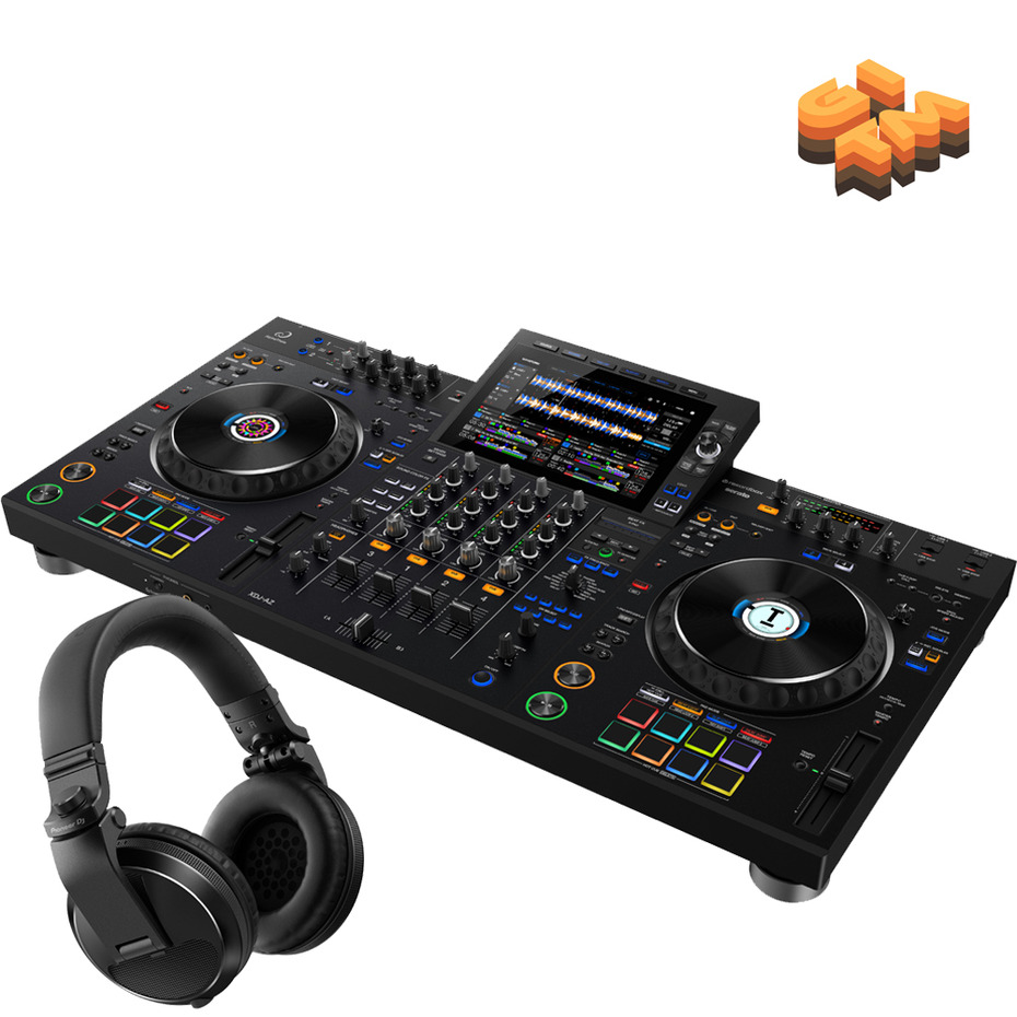 AlphaTheta XDJ-AZ + HDJ-X5 Black Bundle