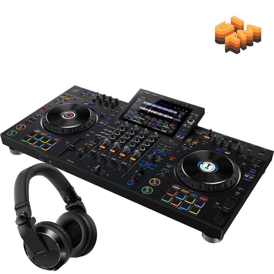 AlphaTheta XDJ-AZ + HDJ-X7 Black Bundle