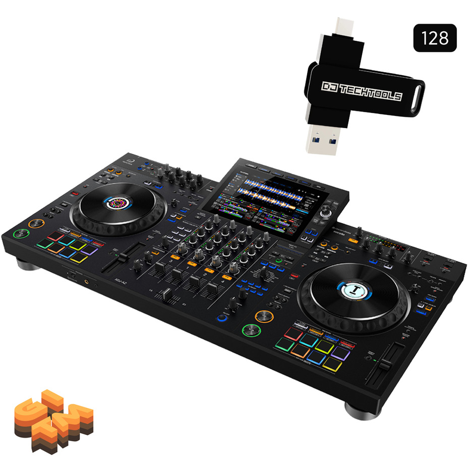 AlphaTheta XDJ-AZ + DJ TechTools Chroma Drive USB (Black) 128GB
